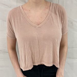 Brandy Melville Pink Crop Top